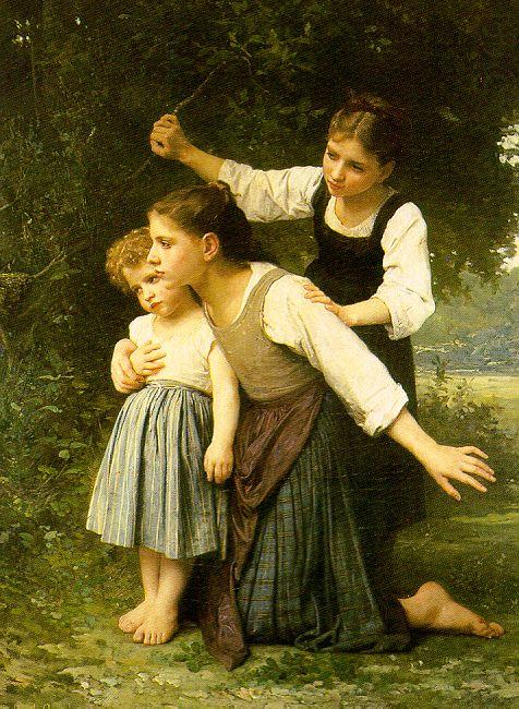 In The Woods, Elizabeth Gardner Bouguereau